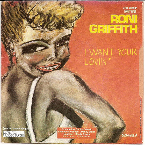 Roni Griffith : Desire (7", Single)