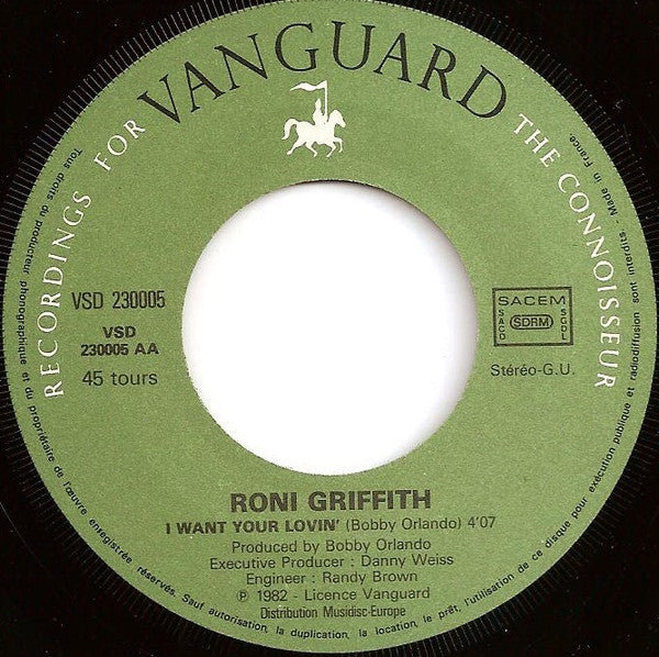 Roni Griffith : Desire (7", Single)