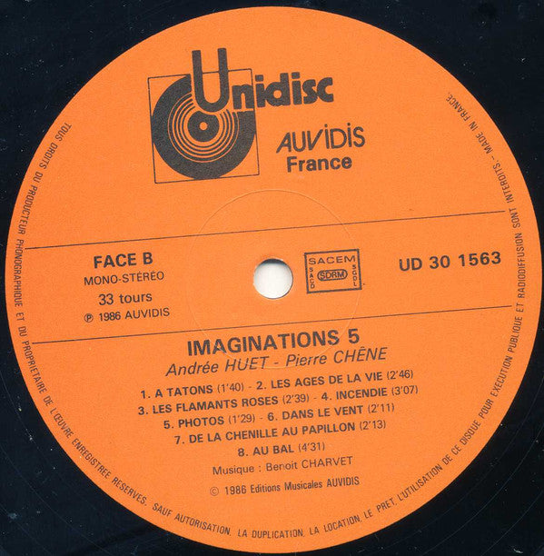 Benoît Charvet : Imaginations / 5 (LP)