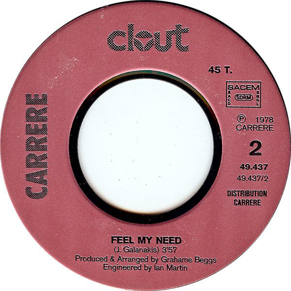 Clout : You've Got All Of Me (7", Single)