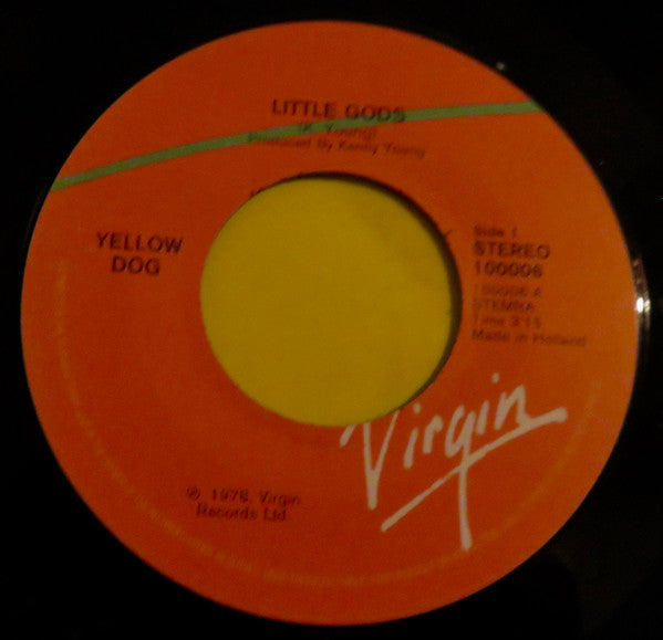 Yellow Dog : Little Gods (7")