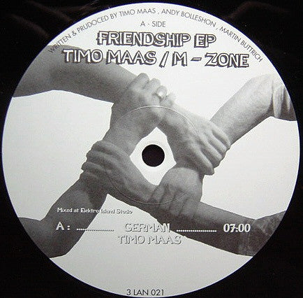 Timo Maas / M-Zone : Friendship EP (12", EP, Com)