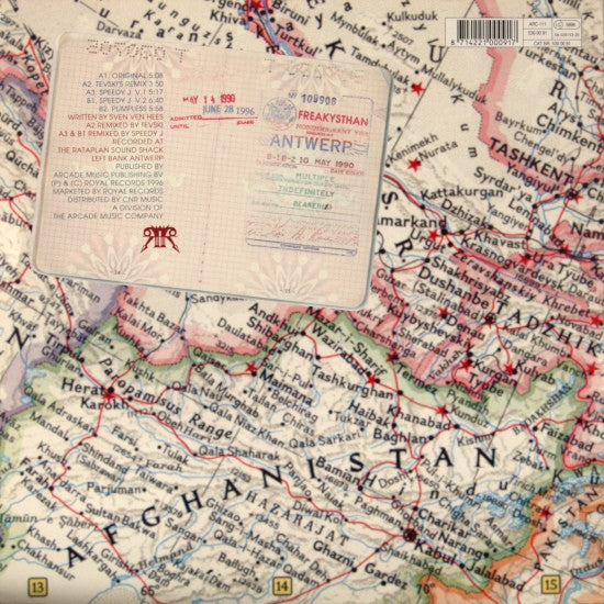 Sven Van Hees : Freakysthan (12")