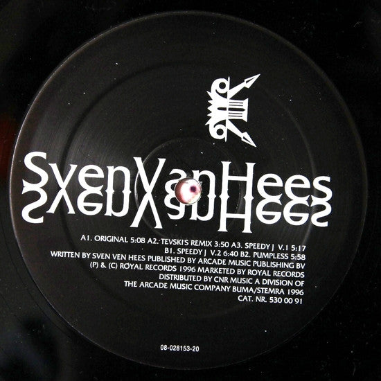 Sven Van Hees : Freakysthan (12")