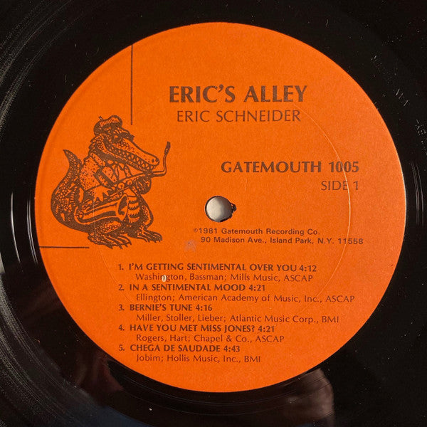 Eric Schneider (3) : Eric's Alley (LP)