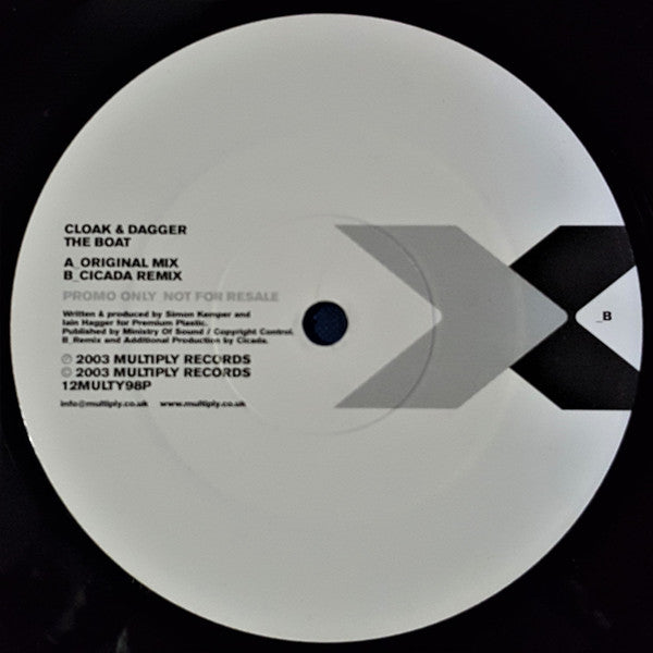 Cloak & Dagger : The Boat (12", Promo)