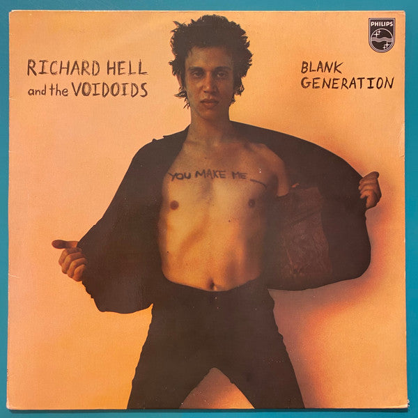Richard Hell & The Voidoids : Blank Generation (LP, Album, Promo)