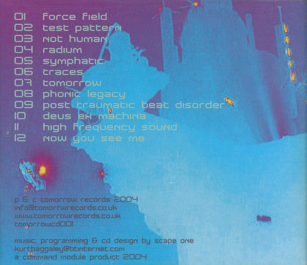 Scape One : Not Human (CD, Album)