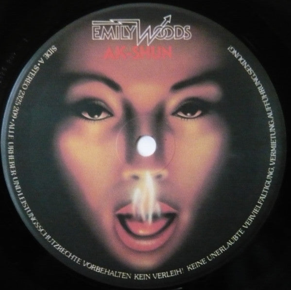 Emily Woods : Ak-Shun (LP, Album)