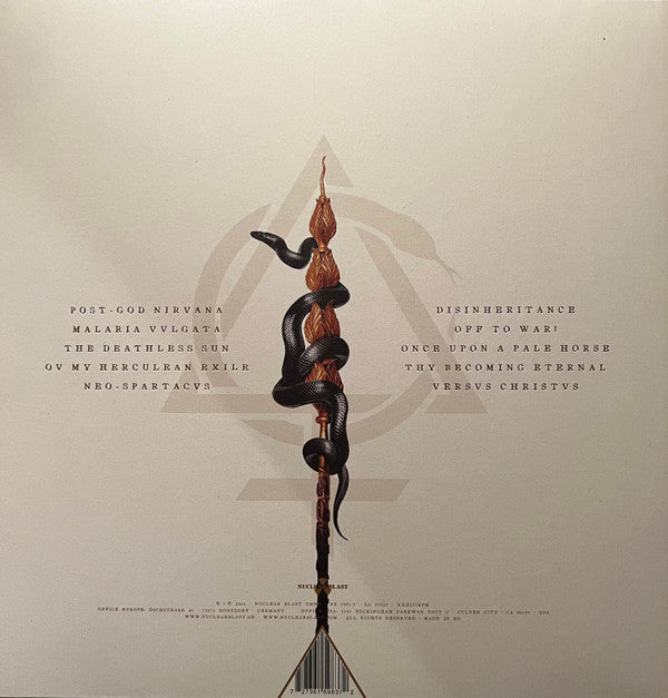 Behemoth (3) : Opvs Contra Natvram (LP, Album, Ltd, Whi)