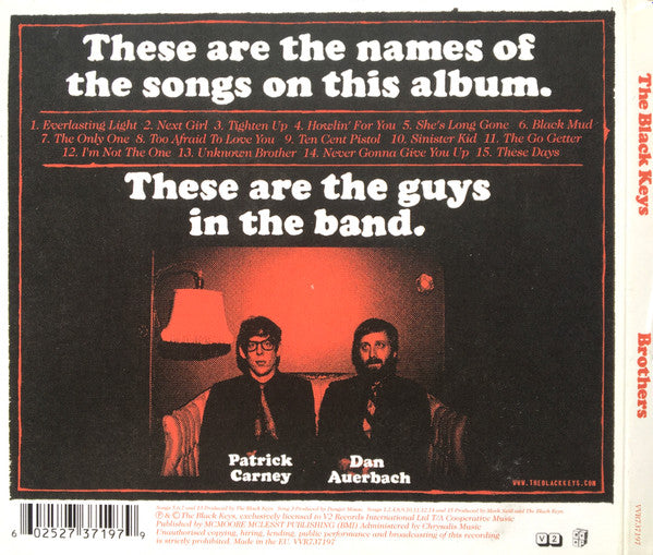 The Black Keys : Brothers (CD, Album, Dig)