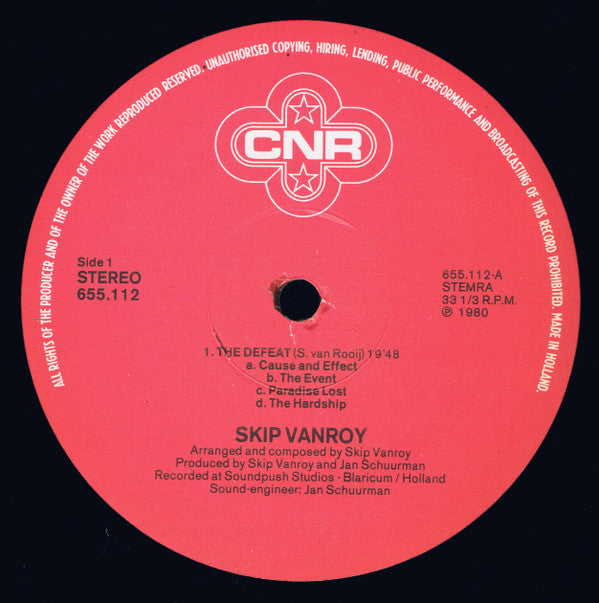 Skip van Rooy : Skip Vanroy (LP, Album)