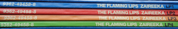 The Flaming Lips : Zaireeka (LP, Blu + LP, Red + LP, Ora + LP, Lim + Box, Album)