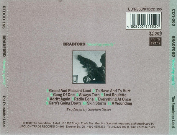 Bradford : Shouting Quietly (CD, Album)