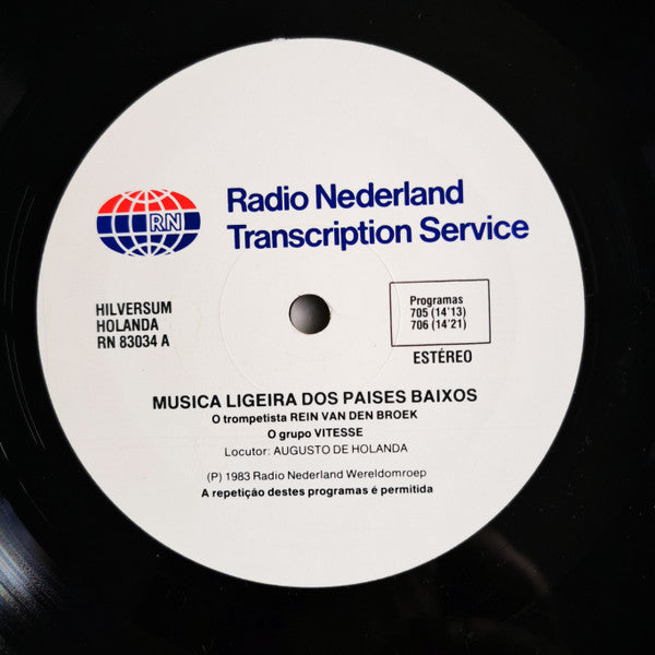 Various : Musica Ligeira Dos Paises Baixos (LP)