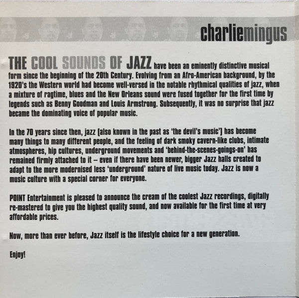 Charles Mingus : His Final Work (CD, Album)