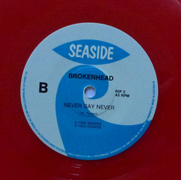 Brokenhead : Come Anytime (7", Single, Red)