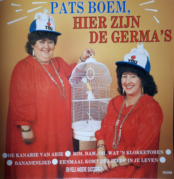 De Germa's : Pats Boem, Hier Zijn De Germa's (LP, Album)