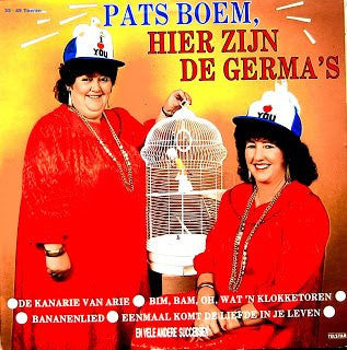De Germa's : Pats Boem, Hier Zijn De Germa's (LP, Album)