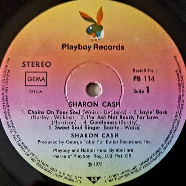 Sharon Cash : Sharon Cash (LP, Album)