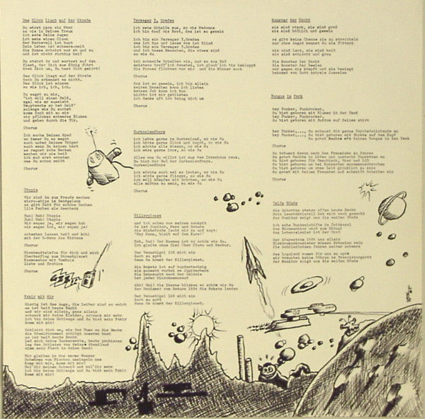 Lüde Und Die Astros : Phantom Strip (LP, Album)