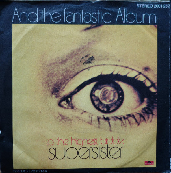 Supersister (2) : No Tree Will Grow / A Girl Named You (7", Single)