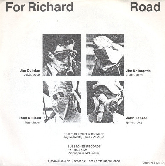Airlines (4) : For Richard / Road (7", Single)