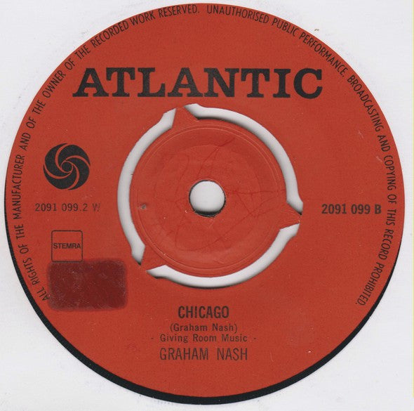 Graham Nash : Simple Man  / Chicago (7", Single)