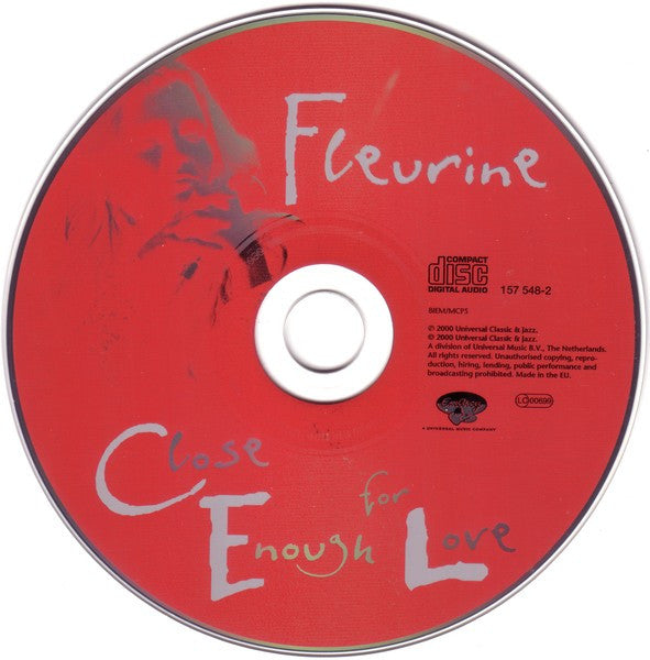 Fleurine : Close Enough For Love (CD, Album)