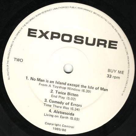 Various : Exposure (LP, Comp)