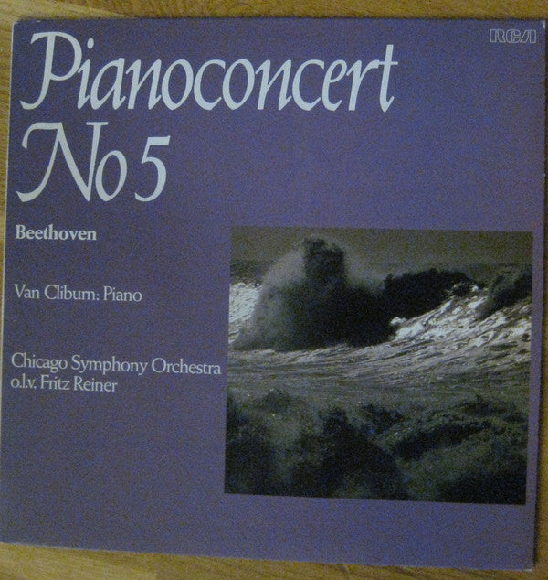 Ludwig van Beethoven, Van Cliburn, Chicago Symphony Orchestra, Fritz Reiner : Pianoconcert No 5 (LP, RE)