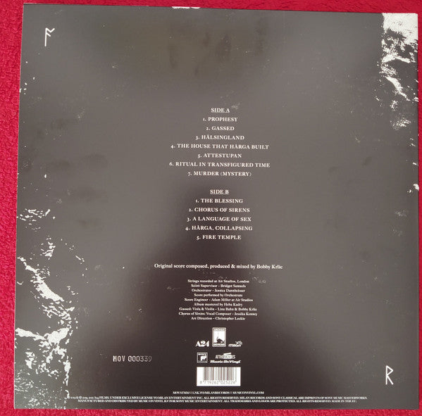Bobby Krlic : Midsommar (Original Motion Picture Soundtrack)  (LP, Ltd, Num, RE, "Ha)