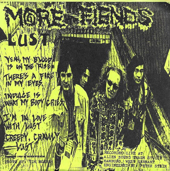 More Fiends And 27 Devils Joking : Lust / Daddy Got A Habit (7", Ltd, Pur)