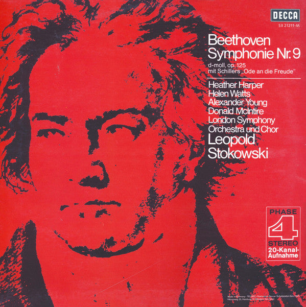 Ludwig van Beethoven – Leopold Stokowski : 9.Symphonie (LP, Album)