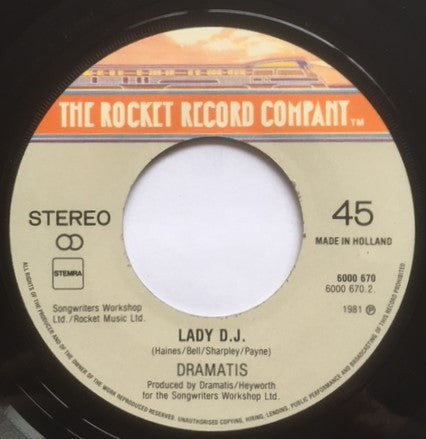 Dramatis : Ex Luna Scientia (7")