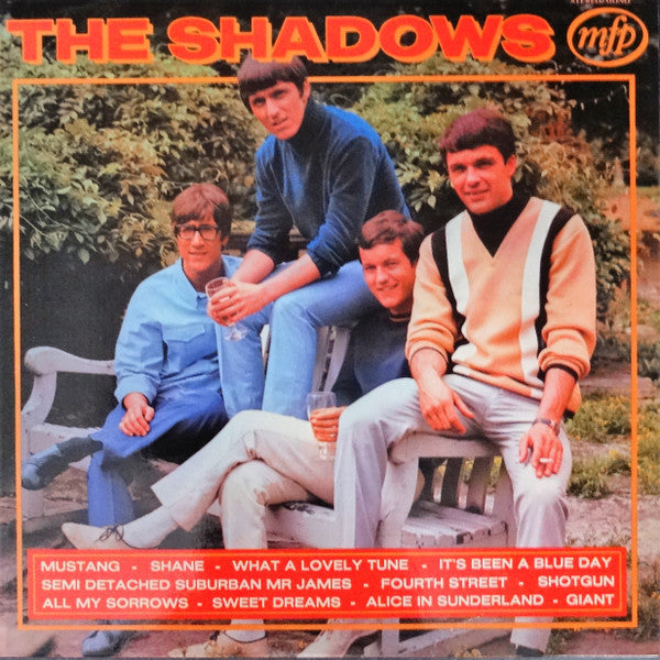 The Shadows : Mustang - Best Of (LP, Comp, Mono)
