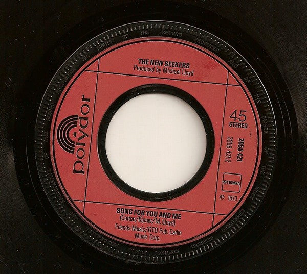 The New Seekers : You Won't Find Another Fool Like Me (7", Single)