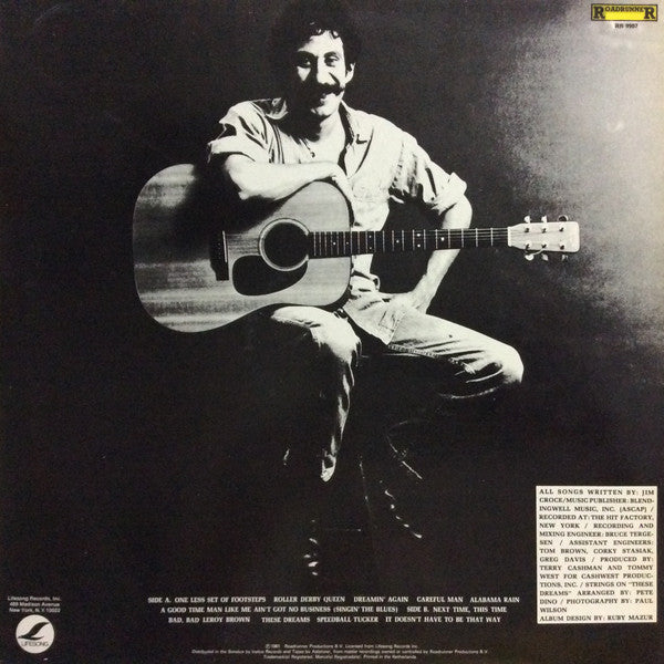 Jim Croce : Life And Times (LP, Album, RE, Blu)