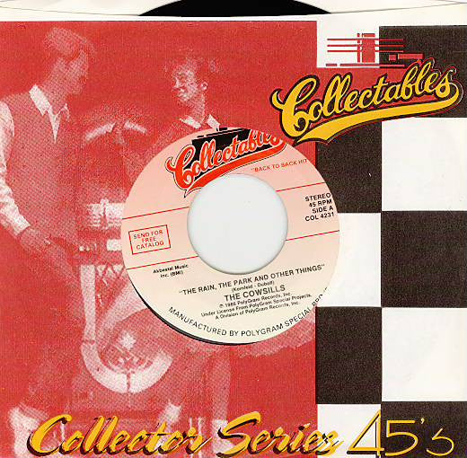 Cowsills* / Caravelles* : The Rain, The Park And Other Things / You Don't Have To Be A Baby To Cry (7")