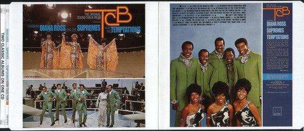 The Supremes / The Supremes With The Temptations : A Bit Of Liverpool & TCB (CD, Album, Comp, RE, Sli)