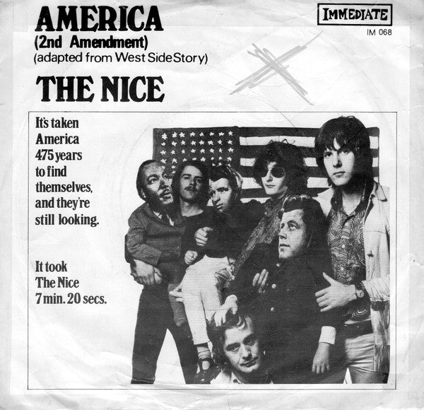 The Nice : America (2nd Amendment)  (7", Single)