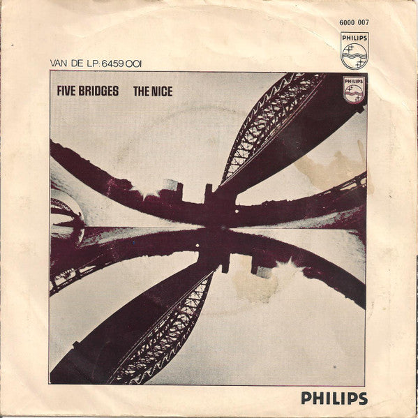 The Nice : Country Pie / Brandenburg Concerto No. 6 (7", Single, Mono)