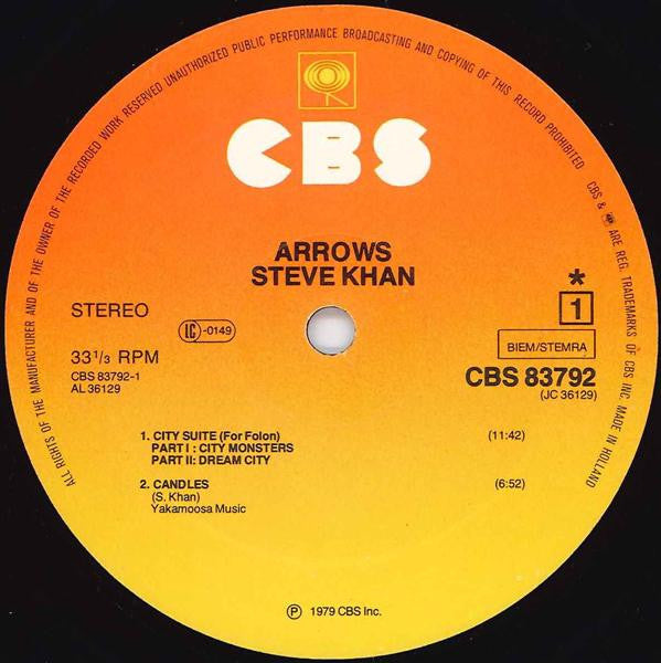 Steve Khan : Arrows (LP, Album)