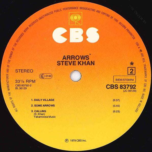Steve Khan : Arrows (LP, Album)