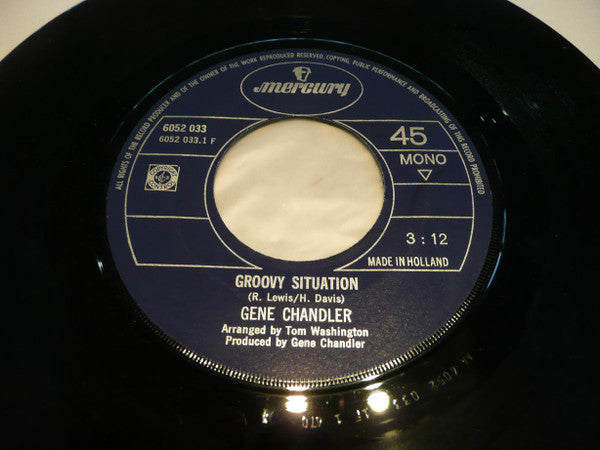 Gene Chandler : Groovy Situation  (7", Single, Mono)