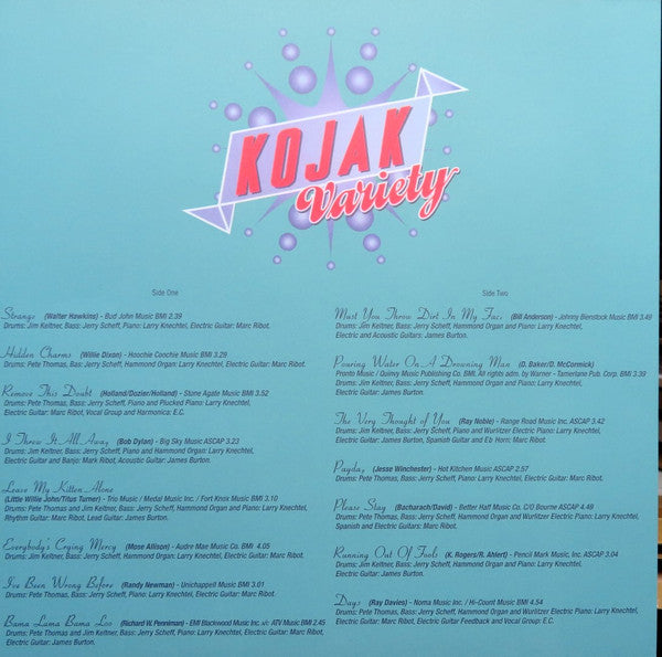 Elvis Costello : Elvis Costello's Kojak Variety (LP, Album, Ltd, Num, RE, 180)