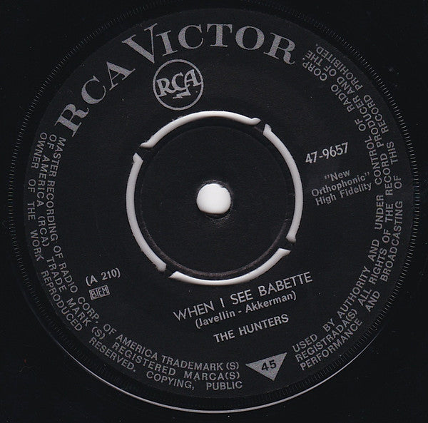 The Hunters (3) : Janosh  (7", Single)