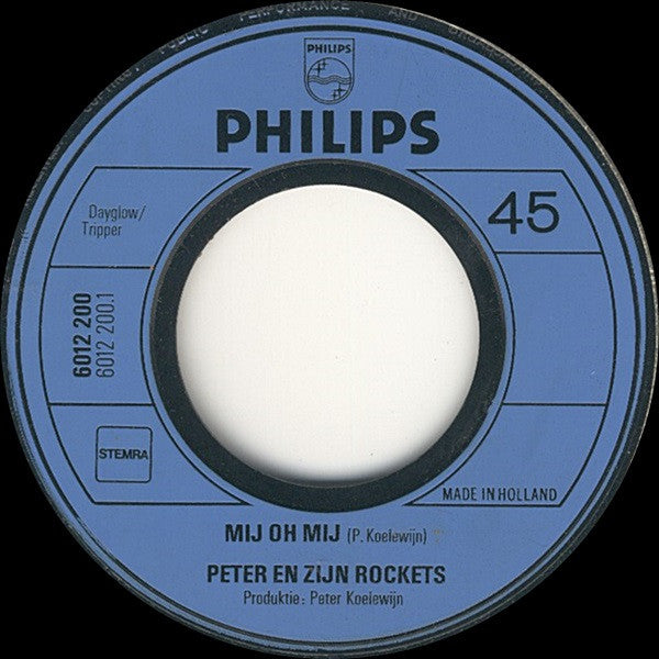 Peter Koelewijn & Zijn Rockets : Mij Oh Mij  (7", Single)