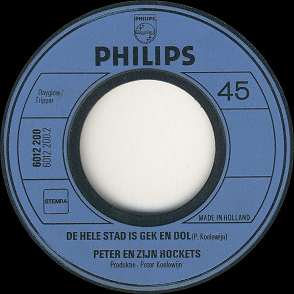 Peter Koelewijn & Zijn Rockets : Mij Oh Mij  (7", Single)