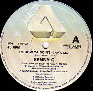 Kenny G (2) : Hi, How Ya Doin'? (12")